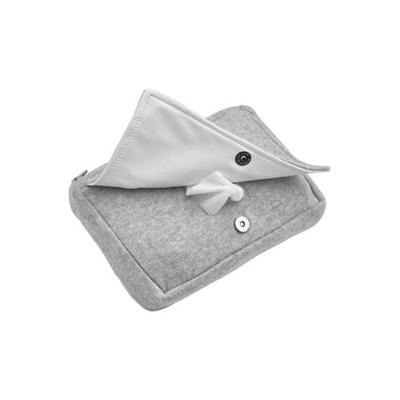 Meyco billendoekjesbox Knit basic grijs melange