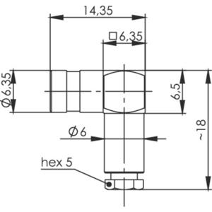 Telegärtner J01161A0821 J01161A0821 SMB-connector Koppeling, haaks 50 Ω 1 stuk(s)