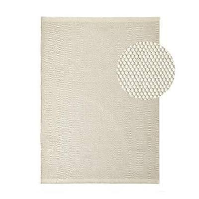 by fonQ Chess Wollen Vloerkleed 160 x 230 cm - Wit by fonQ Chess Wollen Vloerkleed 160 x 230 cm - Wit