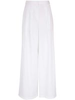 Nili Lotan pantalon palazzo à taille haute - Blanc