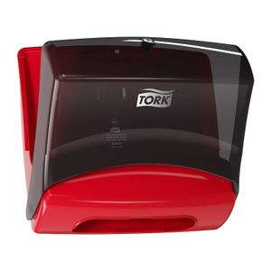 Tork 654008 houder handdoeken & toiletpapier Dispenser voor papieren handdoeken (vel) Rood