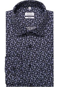 Seidensticker Regular Fit Overhemd blauw, Paisley