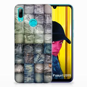 Silicone Back Cover Huawei P Smart 2019 Spijkerbroeken