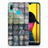 Silicone Back Cover Huawei P Smart 2019 Spijkerbroeken - thumbnail