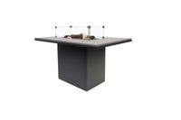 Cosiloft 120 Relax Dining Grijs/Zwart 120x80x67 cm