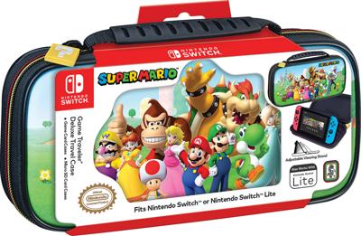 Bigben Interactive Switch Travel Case Super Mario & Friends NNS53A Hardshell-doos Nintendo Multi kleuren Bigben Interactive Switch Travel Case Super Mario & Friends NNS53A Hardshell-doos Nintendo Multi kleuren