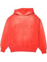 Purple Brand Hoodie met logopatch - Rood