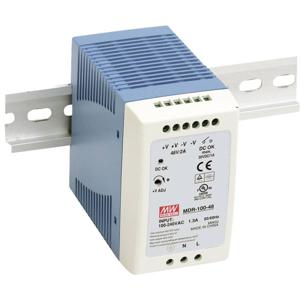 Mean Well MDR-100-24 DIN-rail netvoeding 24 V/DC 4 A 96 W Aantal uitgangen: 1 x Inhoud: 1 stuk(s)