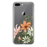 Floral bouquet: iPhone 8 Plus Transparant Hoesje