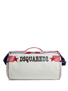 DSQUARED2 sac fourre-tout à logo imprimé - Blanc