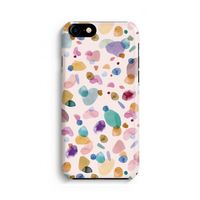 Terrazzo Memphis Pink: iPhone 8 Volledig Geprint Hoesje - thumbnail