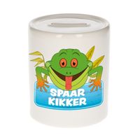 Spaarpot van de spaar kikker Plons 9 cm