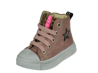 Shoesme Shoesme Halfhoge hippe Meisjes Veterboot, met rits Shoesme Shoesme Halfhoge hippe Meisjes Veterboot, met rits
