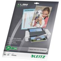 Leitz Lamineerfolie DIN A4 80 micron glanzend 25 stuk(s) - thumbnail