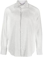 Eleventy chemise Dandy en coton - Gris - thumbnail