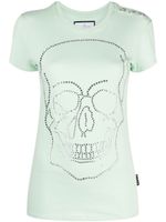 Philipp Plein t-shirt à ornements en cristal - Vert