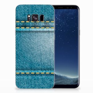 Samsung Galaxy S8 Plus Silicone Back Cover Jeans