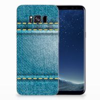 Samsung Galaxy S8 Plus Silicone Back Cover Jeans