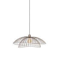 QAZQA Design hanglamp donkerbrons 66 cm - Pua