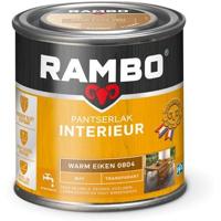 Rambo Pantserlak Interieur Transparant Mat - Warm eiken