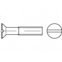 TOOLCRAFT TO-5392125 Verzonken schroeven M2,5 12 mm Sleuf Staal Galvanisch verzinkt 2000 stuk(s)