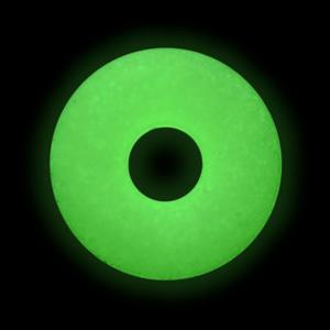 "Glow in the Dark"-O-ring Silicone Balletjes, staafjes en meer