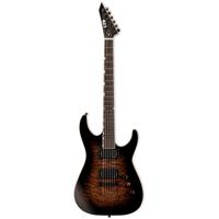 ESP LTD Josh Middleton Signature JM-II Black Shadow Brown Burst elektrische gitaar met koffer