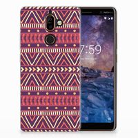 Nokia 7 Plus TPU bumper Aztec Paars