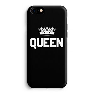 Queen zwart: iPhone 7 Tough Case