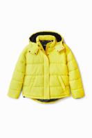 Padded jack met textuur - YELLOW - XXL - thumbnail