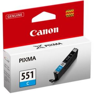 Canon CLI-551 C inktcartridge 1 stuk(s) Origineel Normaal rendement Foto cyaan