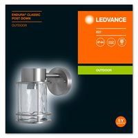 LEDVANCE ENDURA® CLASSIC POST L 4058075206526 Buitenlamp (wand) LED E27 Zilver - thumbnail