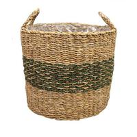 Ter Steege Plantenmand voor Binnen Zeegras Beige-Groen D 38 cm H 33 cm - thumbnail