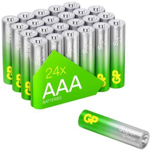 GP Super AAA batterij (potlood) Alkaline 1.5 V 24 stuk(s)