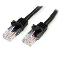 StarTech.com Cat5e patchkabel met snagless RJ45 connectors 1 m, zwart - thumbnail