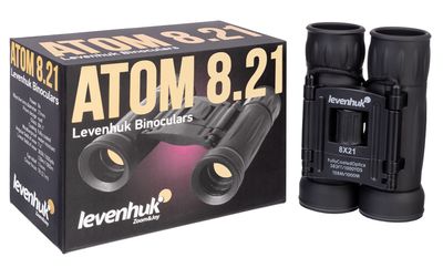 Levenhuk Verrekijker 67675 8 x 21 mm Dakkant Zwart 67675