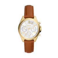 Horlogeband Fossil BQ3851 Leder Cognac 16mm - thumbnail