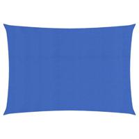 Zonnezeil 160 g/m 2,5x4,5 m HDPE blauw