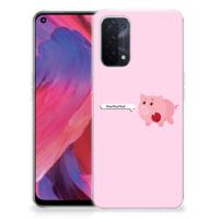 OPPO A93 5G Telefoonhoesje met Naam Pig Mud - thumbnail