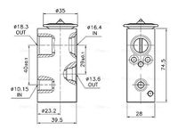 Expansieventiel, airconditioning RT1683 - thumbnail