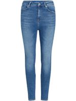 Karl Lagerfeld Jeans jean skinny à motif monogrammé - Bleu - thumbnail