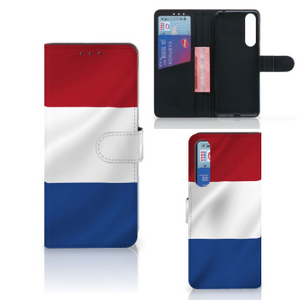 Sony Xperia 1 II Bookstyle Case Nederlandse Vlag