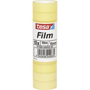 tesa 57386-00002-04 tesafilm Standard Transparant (l x b) 10 m x 15 mm 10 stuk(s)