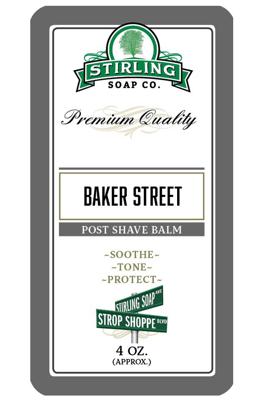 Stirling Soap Co. after shave balm Baker Street 118ml