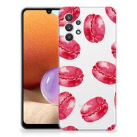 Samsung Galaxy A32 4G | A32 5G Enterprise Editie Siliconen Case Pink Macarons - thumbnail