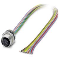 Phoenix Contact 1556252 Sensor/actuator inbouwconnector M12 Aantal polen: 12 Bus, inbouw 0.50 m 1 stuk(s) - thumbnail