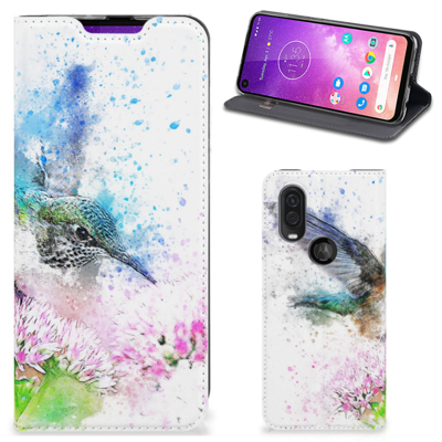 Bookcase Motorola One Vision Vogel