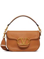 Valentino Garavani sac porté épaule Alltime en cuir - Marron - thumbnail