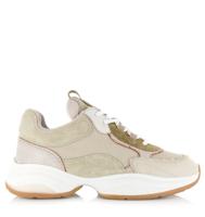 VIA VAI VIA VAI - Pepper Finn | Vintage combi Beige Suede Lage sneakers Dames