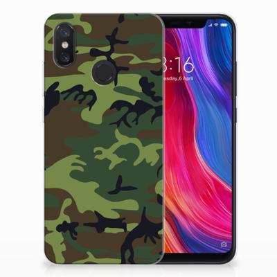 Xiaomi Mi 8 TPU bumper Army Dark